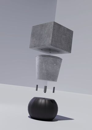 Дизайн мусорной урны для арт-пространства «Хлебозавод №9»