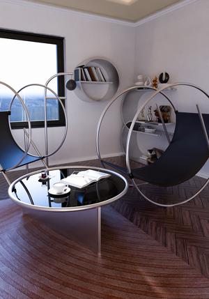 Строгая округлая мебель C–FORM 