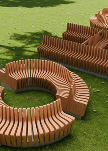 Встретимся у&nbsp;«Юности»&nbsp;— Модульная система скамеек