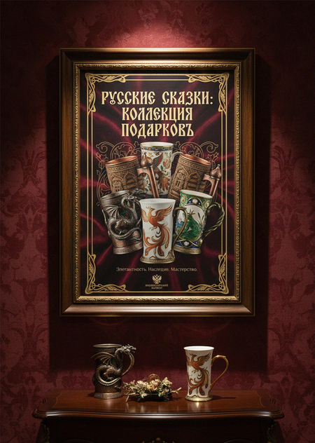 Серия кружек "Русские сказки: Коллекция подарков"