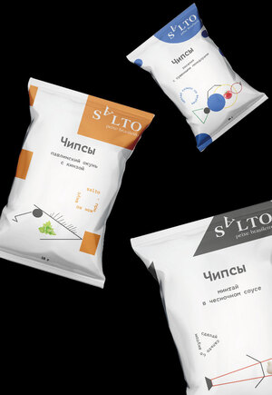 Упаковка для бразильського бренда "saltо"