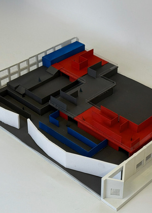 Корбюзьерщина — макет выставки