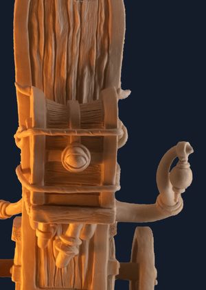 Злобгорн I Скульптура