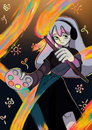 Сценарий к мультфильму «Цветные искры»