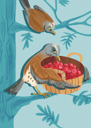 Лесные птички