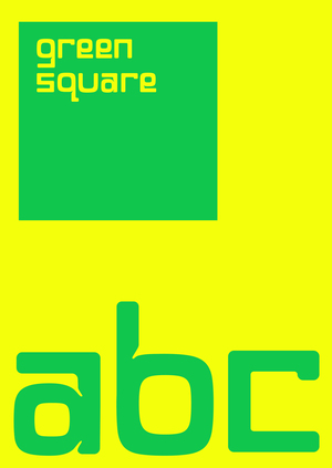 greensquare font