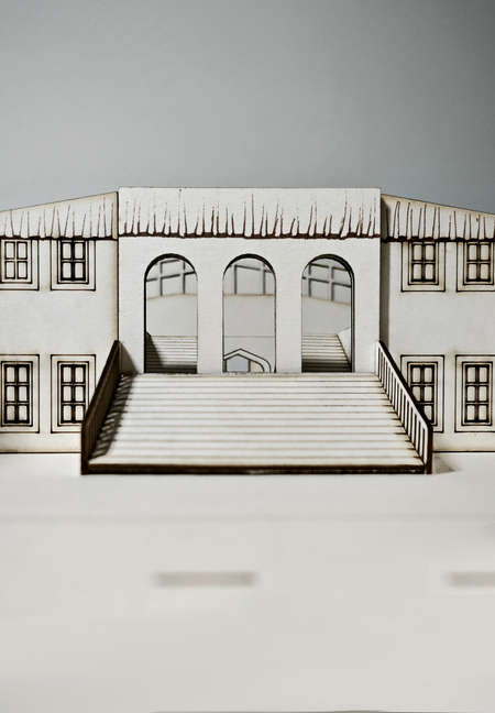 Макет выставки «След Экстер»