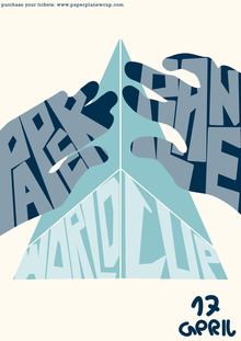 Paper plane world cup