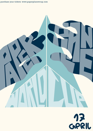 Paper plane world cup