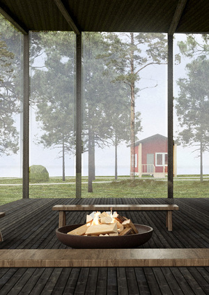 Проект мини-отеля у пролива Транзунд