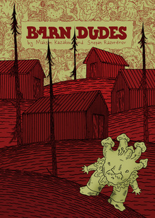 Лэндинг для карточной игры Barn Dudes