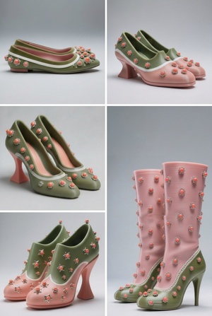 Quiet shoes. Loud design.