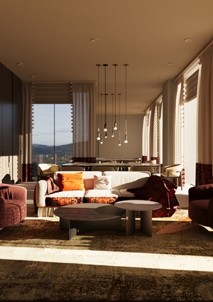 Дизайн-проект отеля «Гамри»