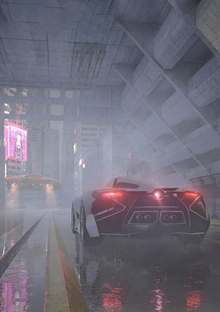 Погоня сквозь дождь