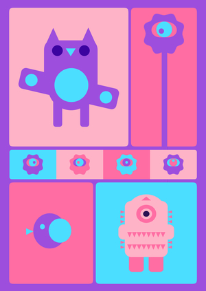 Веб-плакат фестиваля космических животных «Орбипет»