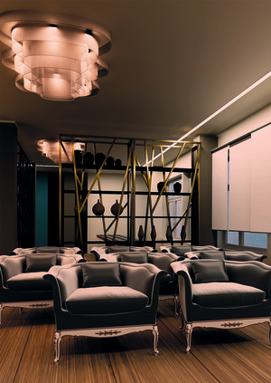 Дизайн проект молодежного пространства "Mahallya Work Space"