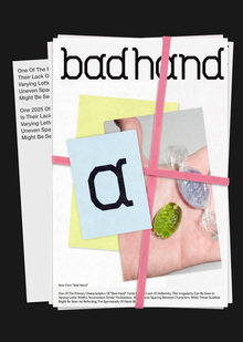 Шрифт Bad Hand