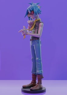 Plastic Souls: Gorillaz AI Figures Plastic Souls: Gorillaz AI Figures