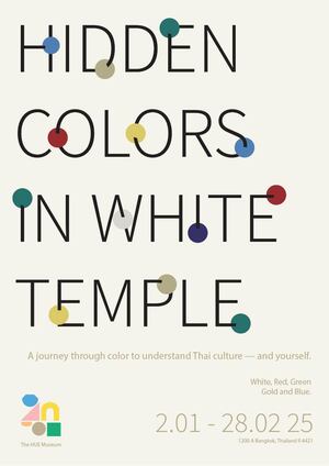 Hidden Colors in White temple