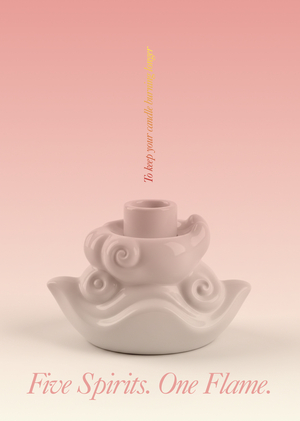 Коллекция подсвечников в китайском стиле инструментами ИИ