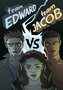 Team Edward vs&nbsp;Team Jacob