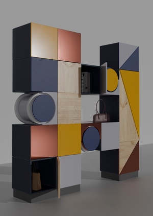 Дизайн мест хранения для пространства ARTPLAY