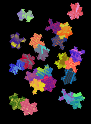 Плакаты для сервиса головных уборов случайности "FLIP A HAT"