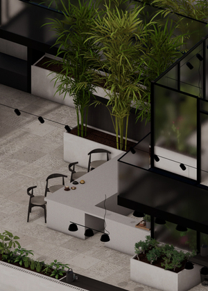 Зелёное место - креативное пространство