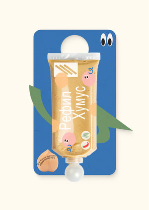 Упаковка для (Круг) Хумус-Рефил