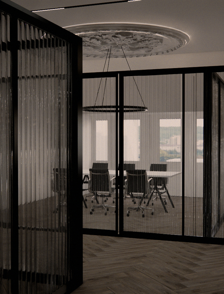 Концепция дизайна креативного пространства и офисов