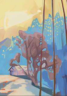 Сразу за&nbsp;березами