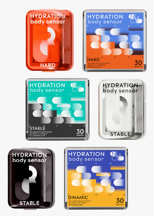 Телесные датчики NA+CA