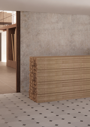 Клаузура стойки ресепшен