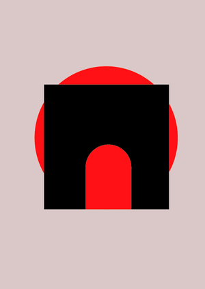 Графическая часть выставки «Левиафан»