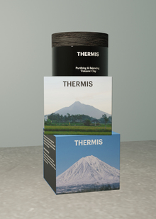 Упаковка. Косметика с&nbsp;вулканическим пеплом THERMIS