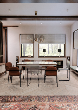 Дизайн-проект коттеджа "Terracota"