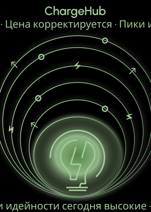 ChargeHub I Информационный анимированный плакат