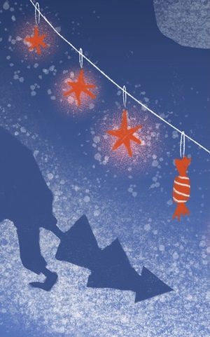 Команда новогоднего сияния