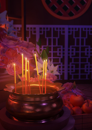 Ночной храм 