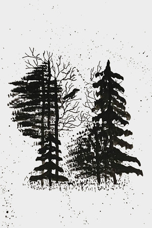 Единение с лесом