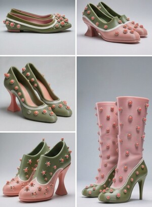 Quiet shoes. Loud design.