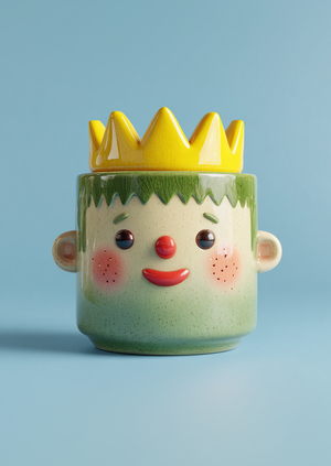 Серия кашпо "Маленький принц" инструментами ИИ