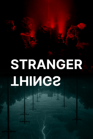 Титры к сериалу «Stranger Things»