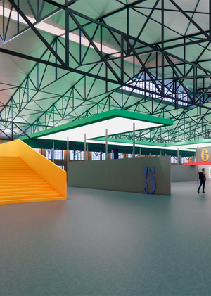 Дизайн выставочного пространства LE ART