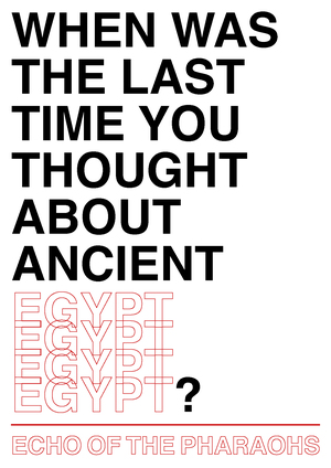 Echo of the pharaohs 