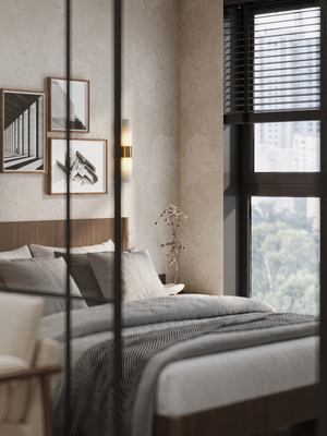 Дизайн-проект городской квартиры. Архитектура тишины и света