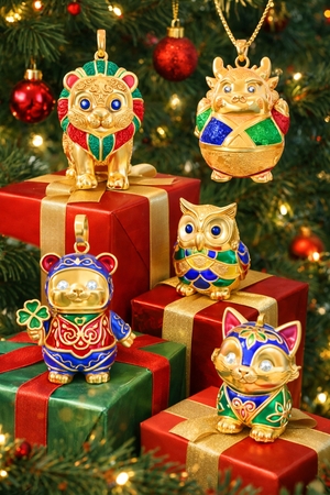 Китайские талисманы инструментами ИИ