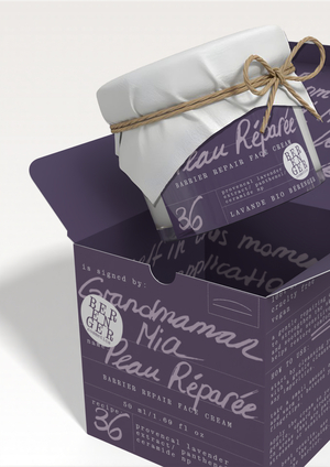 Упаковка кремов для Lavande Bio Berenger