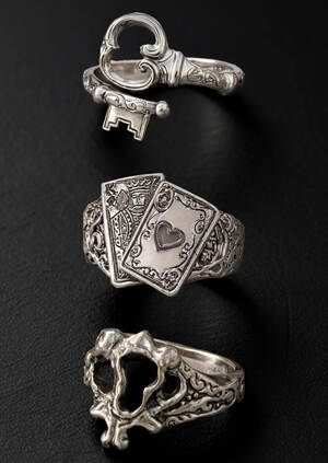 Коллекция колец по мотивам «Алисы в Стране чудес»