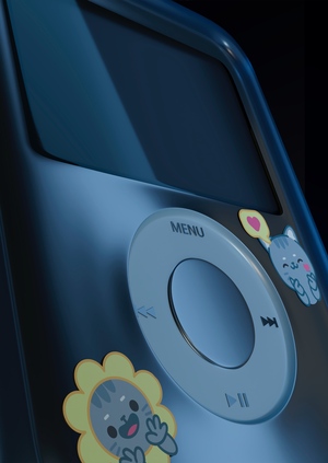 Визуализация объектов промышленного дизайна | iPod Nano 3G